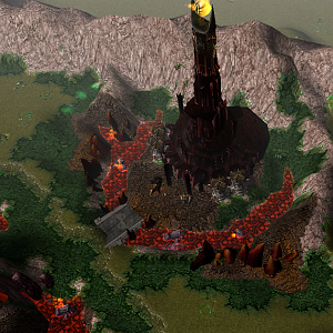 Barad dur Warcraft3 Lotr total war v003