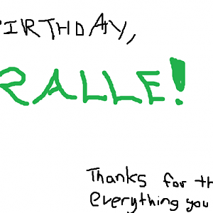 Ralle B day