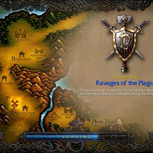Chapter Three: Ravages of the Plague's Loading Screen.