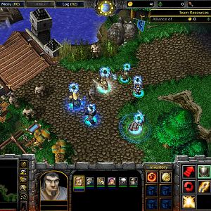 South Brill, as it appears, during the Scourge of Lordaeron and cut off from North Brill itself.

Note: The New Terrain design.