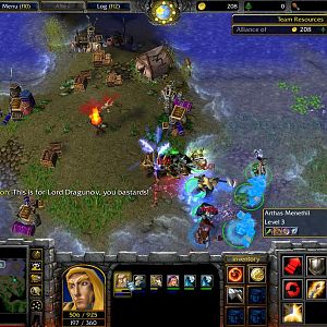 North East Brill, as it appears, during the Scourge of Lordaeron and as it was when it was under attack by the Bloodhill Remnants. The Bloodhill took