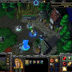 North West Brill, as it appears, during the Scourge of Lordaeron and as it was when it was under attack by the Undead Scourge. 

Note: The New Terra