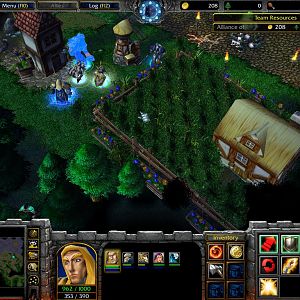 North West Brill, as it appears, during the Scourge of Lordaeron and as it was when it was under attack by the Undead Scourge. 

Note: The New Terra