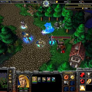 South West Brill, as it appears, during the Scourge of Lordaeron and as it was when it was under attack by the Undead Scourge and with the recent raid