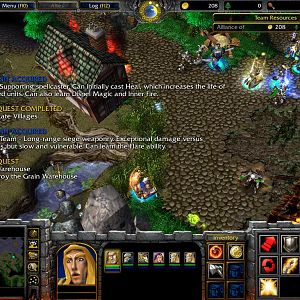 South West Brill, as it appears, during the Scourge of Lordaeron and as it was when it was under attack by the Undead Scourge.

Note: The New Terrai