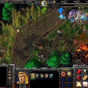 The Alliance detects one of the many farmsteads in the region that are affected with the Plague of Undeath.