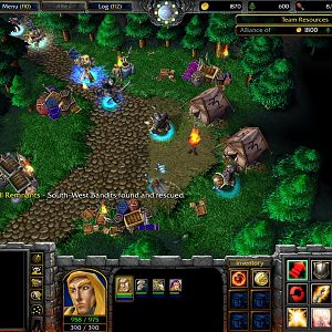 The Alliance detects one of the many farmsteads in the region that are affected with the Plague of Undeath and enter a tiny way that leads to the Bloo