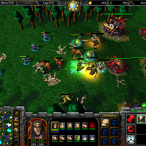 Elves seiging the horde