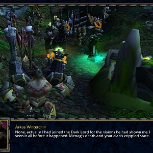 Within Chapter Five players will get to experience a cinematic meeting between the Bloodhill Clan and Winterchill's Pillagers. Arkus Winterchill and D