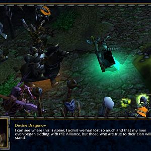 Within Chapter Five players will get to experience a cinematic meeting between the Bloodhill Clan and Winterchill's Pillagers. Arkus Winterchill and D