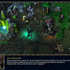 Within Chapter Five players will get to experience a cinematic meeting between the Bloodhill Clan and Winterchill's Pillagers. Arkus Winterchill and D