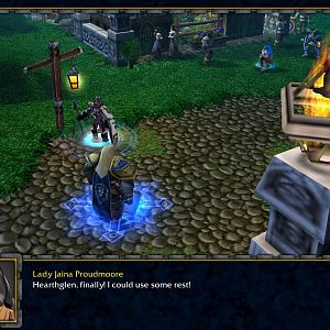 The original beginning cinematic that plays after the new one. Welcome to the new and improved terrained Hearthglen!