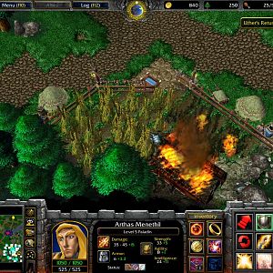 The corrupted and not corrupted farmsteads on the outlying parts of Hearthglen.