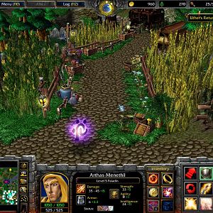 The corrupted and not corrupted farmsteads on the outlying parts of Hearthglen.