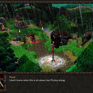 The new terrain of Exodus' first chapter, along with characters. Nazgrel has been updated and units added. Thrall's wolf has been changed.