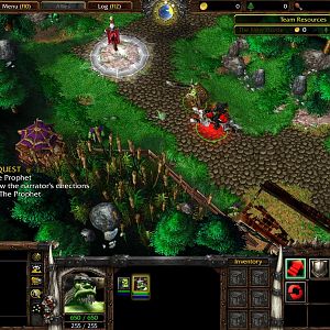 The new terrain of Exodus' first chapter, along with characters. Nazgrel has been updated and units added. Thrall's wolf has been changed and the New