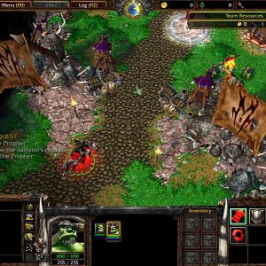 The new terrain of Exodus' first chapter, along with characters. Nazgrel has been updated and units added. Thrall's wolf has been changed and the New