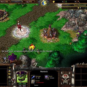 The new terrain of Exodus' first chapter, along with characters. Nazgrel has been updated and units added. Thrall's wolf has been changed and the New