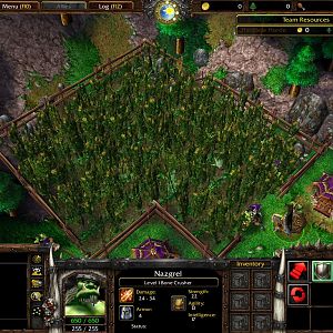 The new terrain of Exodus' first chapter, along with characters. Nazgrel has been updated and units added. Thrall's wolf has been changed and the New