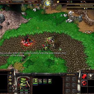 The new terrain of Exodus' first chapter, along with characters. Nazgrel has been updated and units added. Thrall's wolf has been changed and the New