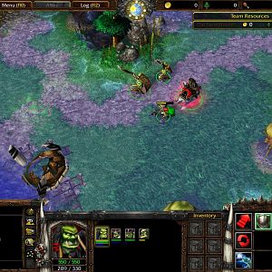 The new terrain of Exodus' first chapter, along with characters. Nazgrel has been updated and units added. Thrall's wolf has been changed and the New