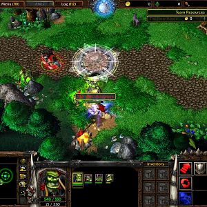 The new terrain of Exodus' first chapter, along with characters. Nazgrel has been updated and units added. Thrall's wolf has been changed and the New
