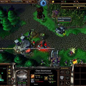 The new terrain of Exodus' first chapter, along with characters. Nazgrel has been updated and units added. Thrall's wolf has been changed and the New