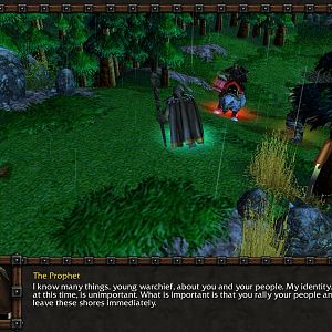 The new terrain of Exodus' first chapter, along with characters. Nazgrel has been updated and units added. Thrall's wolf has been changed and the New