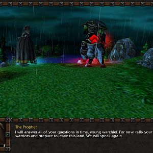 The new terrain of Exodus' first chapter, along with characters. Nazgrel has been updated and units added. Thrall's wolf has been changed and the New