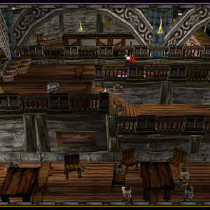 Valdivia's tavern, and its hidden gates to the culvert, places for bandits and smuglers
