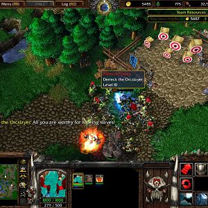 The Invasion of Soutshore's other half and the practicing area where I lured Derreck the Orcslayer. :D

ABOUT DERRECK:
Derreck the Orcslayer is a e