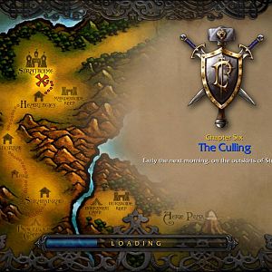 Stratholme Intro Loading Screen.