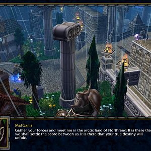 Mal'Ganis' farewell during the "Culling of Stratholme". Enjoy the new terrain by Sir Heinvers.