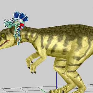 murloc mounted dinosaur 4 sleepy time