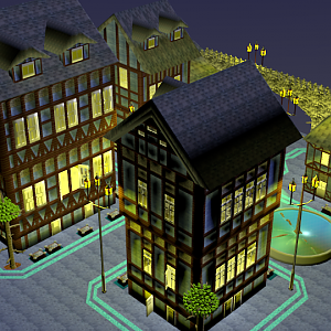 Terrain#1: Entire Lighting without Mist Effect