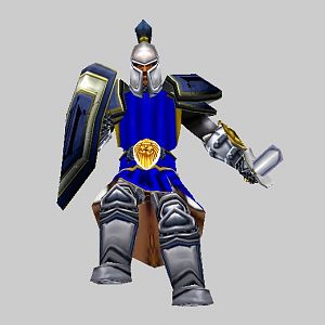 Cinematic Footman. The model is edited from some captain model from other forum. It uses all in game textures and custom animations.