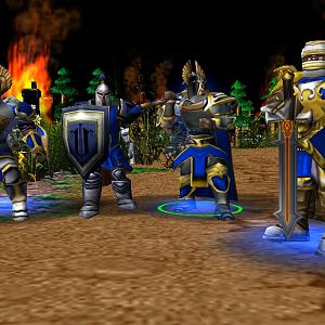 Holy paladin, footman, retributer, lieutenant