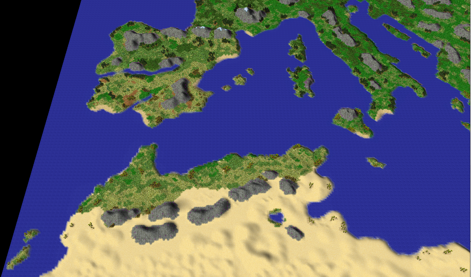 (0.51)  North Africa & the 2 Peninsulas