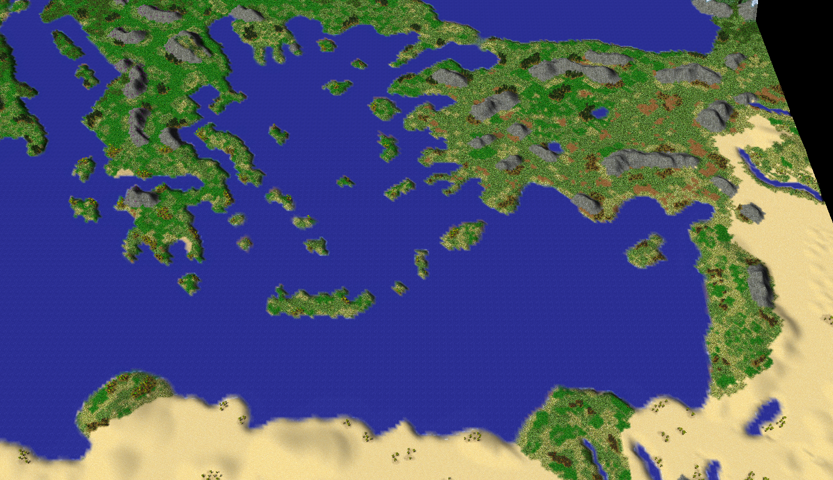 (0.51) Turkey, Greece and Egypt