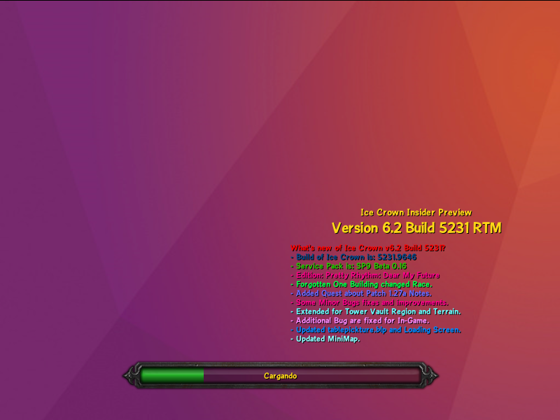 1. Loading Screen with Background Ubuntu 16.04
