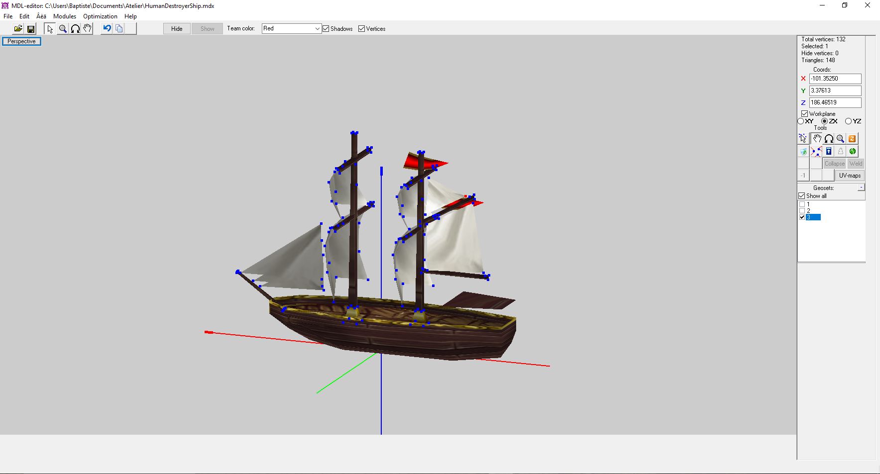 14. Adding other sails