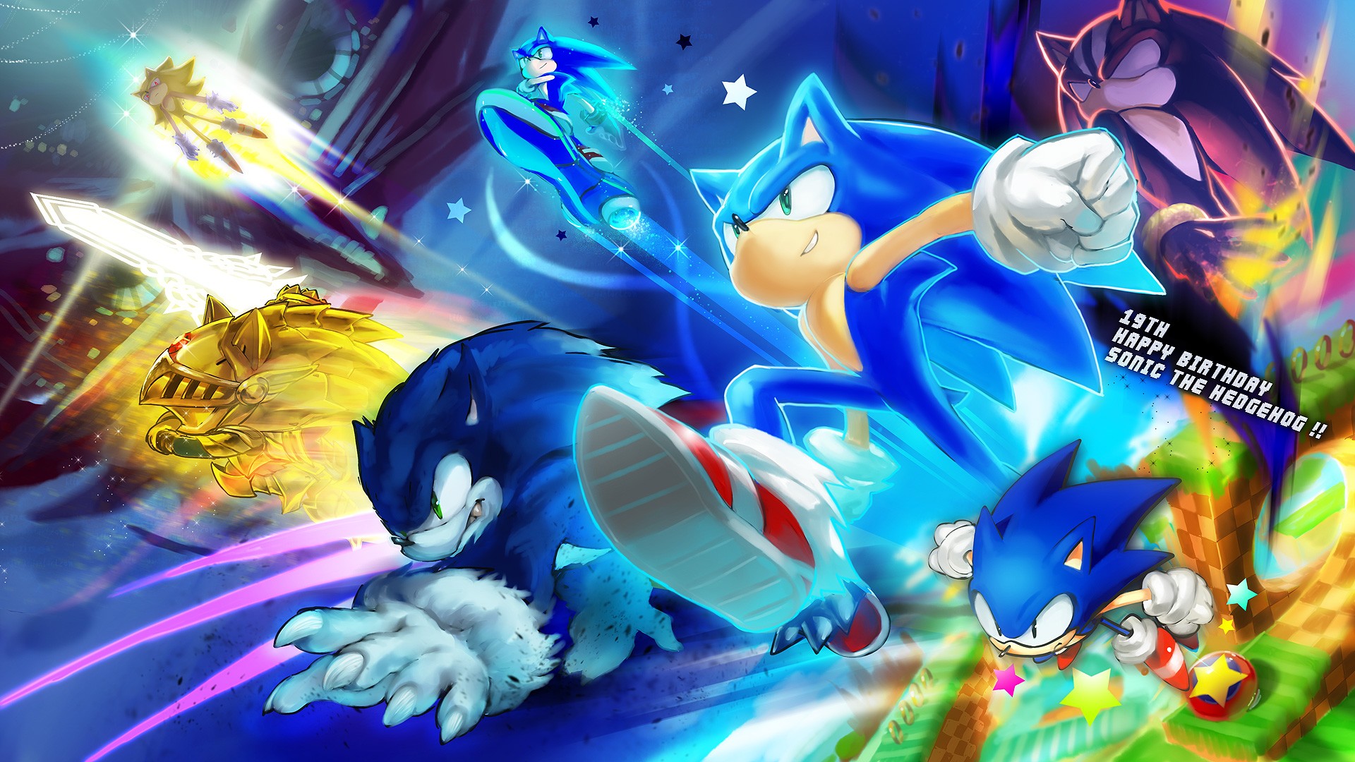 19Aniversario de sonic