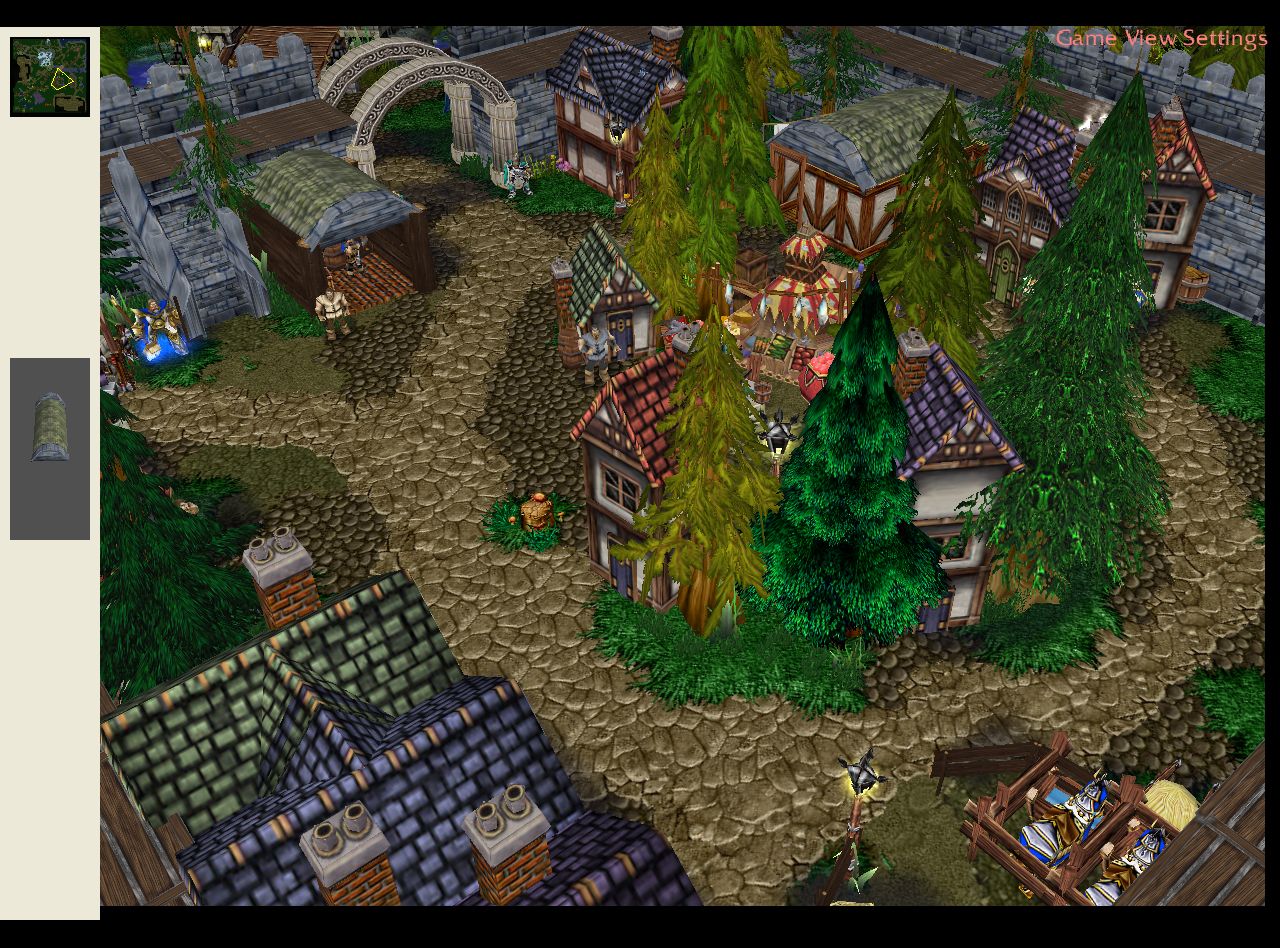 1st city. 2 enterable houses, 4 trainer for diffrent classes, food, weapon and armor merchants, and maybe i will add a riding trainer (i got a stable