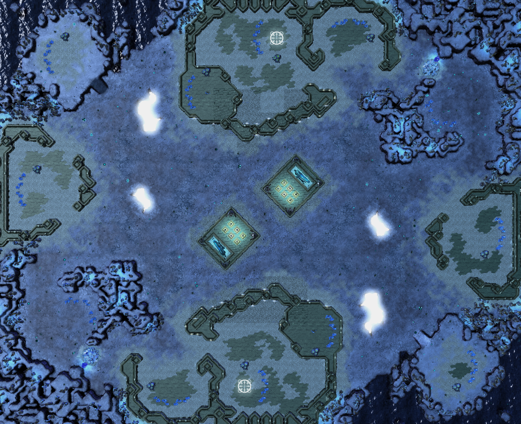 (2) Alternate*

Map I ported from Brood War.

*Original name was Alternative in BW