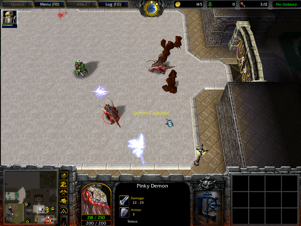 2 demons and 2 imps (RoC editor wont let me use custom models)