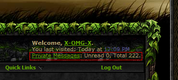 222 private messages