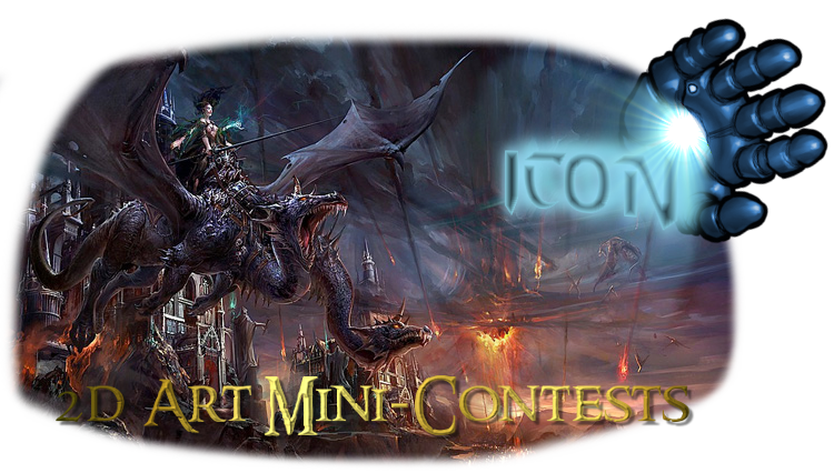 2D Art Mini-Contests (Icon) Header Logo