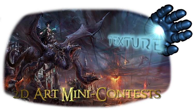 2D Art Mini-Contests (Texture) Header Logo