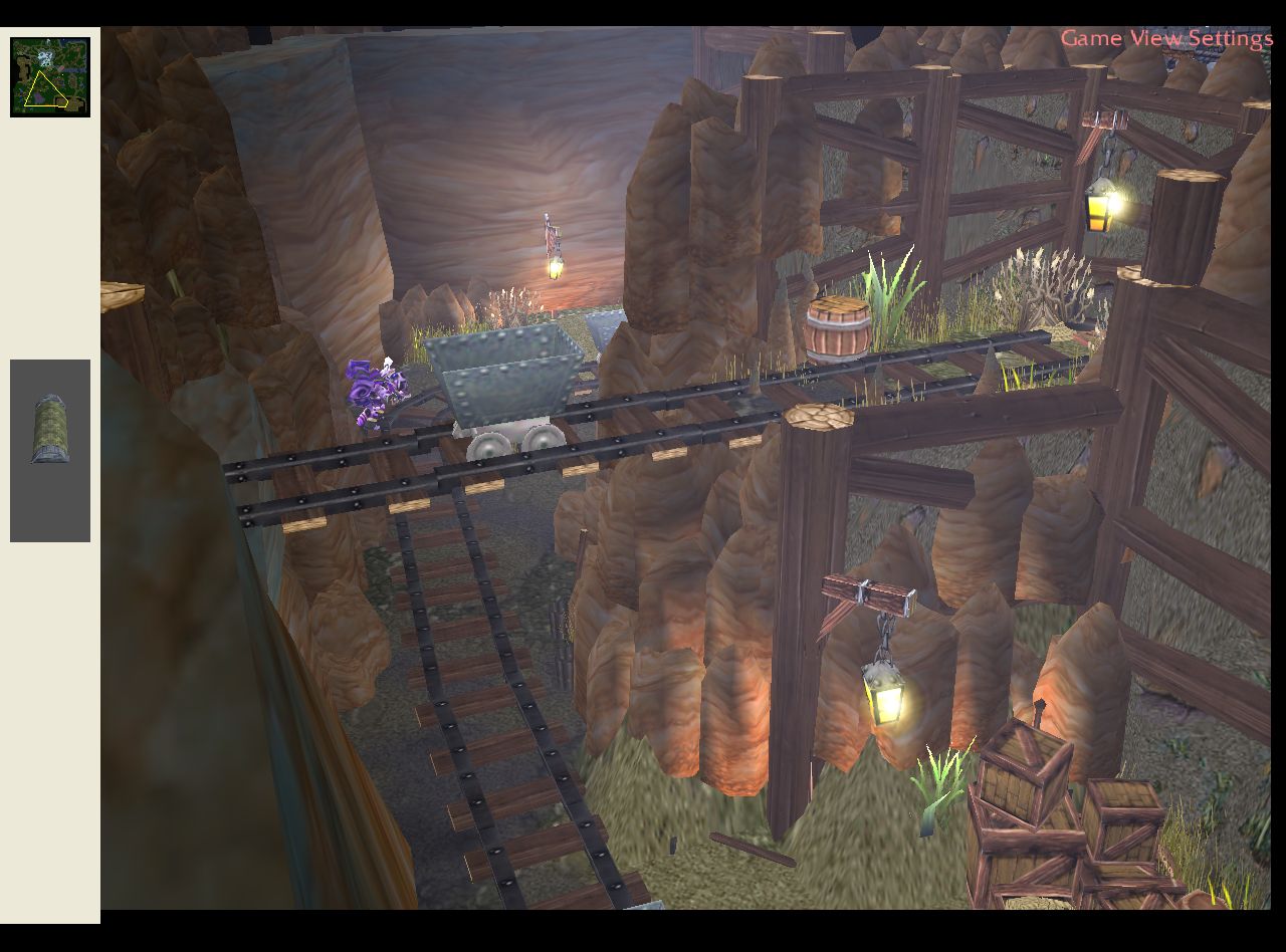 2nd Dungeon/Mine. 1 or 2 quests, gold and iron ore.