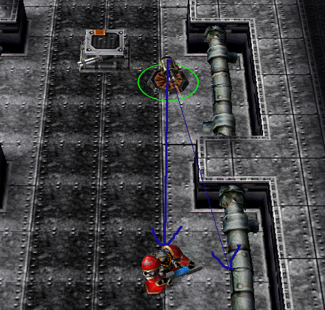 2nd floor turret model made by Anvil at hive :)